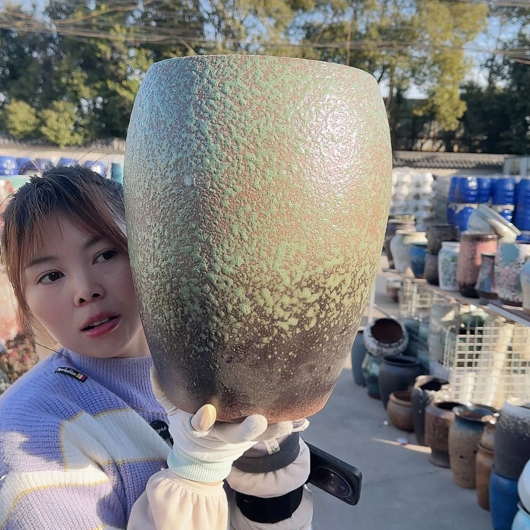 王嫂花盆1209-361高35口23