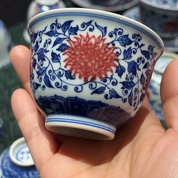 臻玉古坊原矿孔雀石釉里红