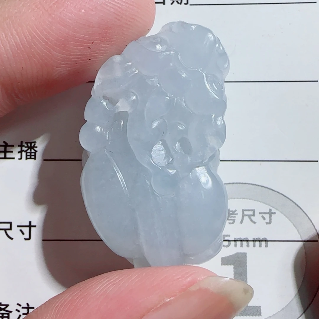 翡翠未镶嵌颈饰貔貅