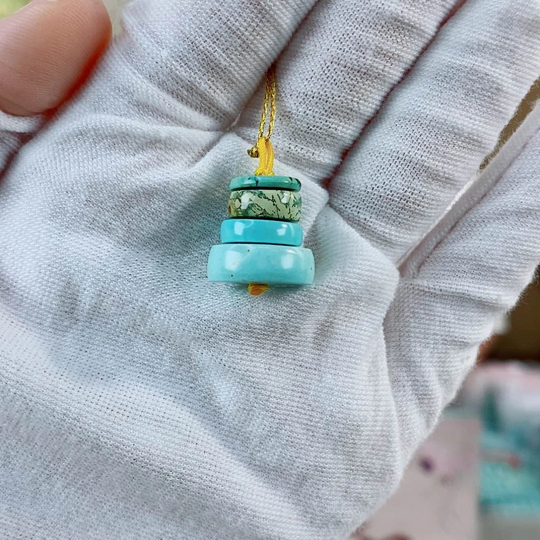 未镶嵌绿松石珠宝奇石