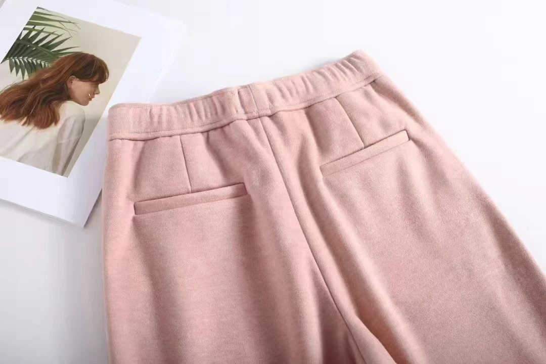 100-199南油裤子孤品针织时尚休闲百搭打底宽松秋冬秋季