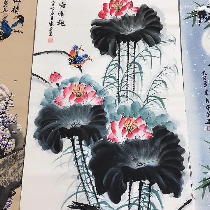 小周画廊的直播间