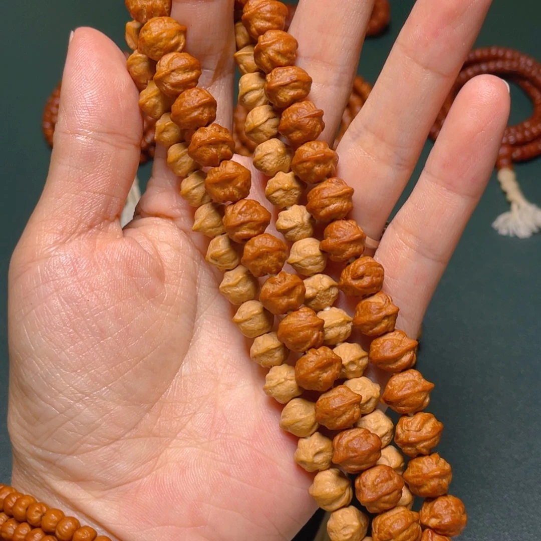 柏香籽/百香籽吊坠白芽横打手持