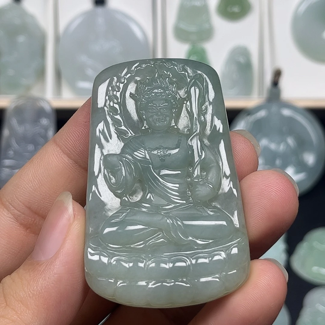 颈饰未镶嵌翡翠缅甸天然翡翠