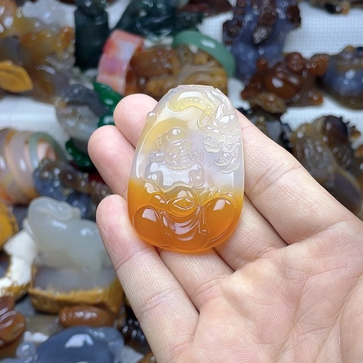 玛瑙/玉髓饰品未镶嵌