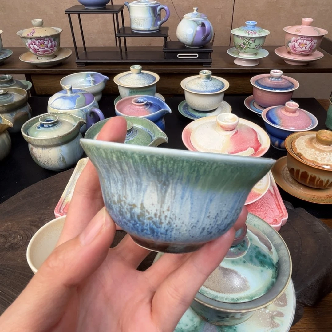 景德镇纯手工柴烧茶器