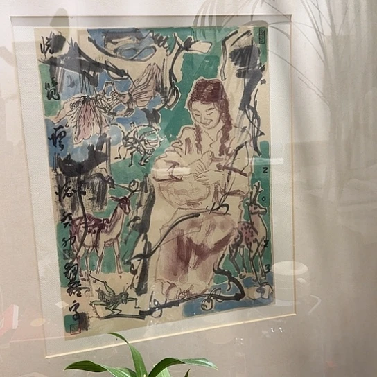 国画钮博老师书法作品