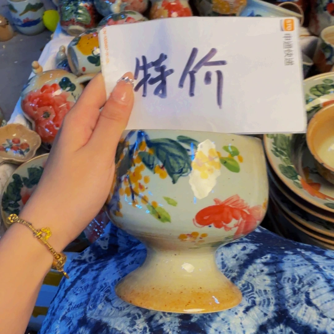 瓷片景德镇陶瓷手工手绘