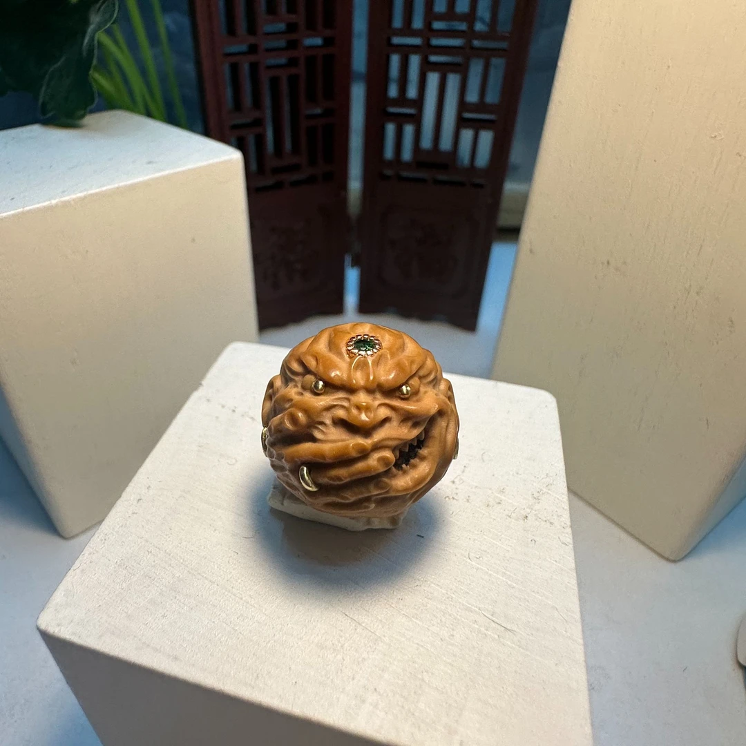 猴头单颗配饰 不语恶僧