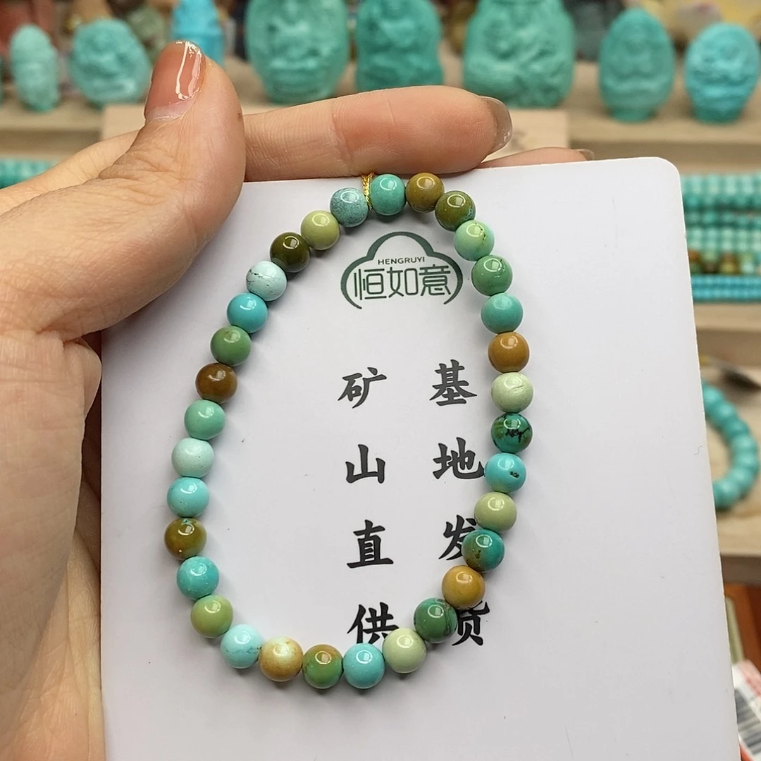 绿松石珠宝奇石未镶嵌