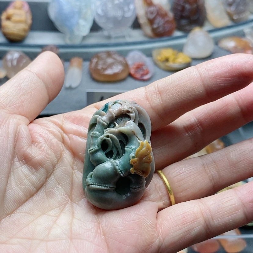 【闪购商品】未镶嵌吊坠定制石英质玉