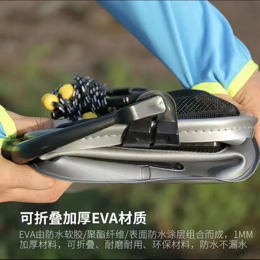户外方口折叠打水桶 轻便打水耐用 装鱼桶 加厚水桶