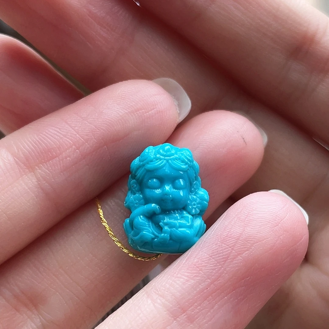 未镶嵌绿松石颈饰