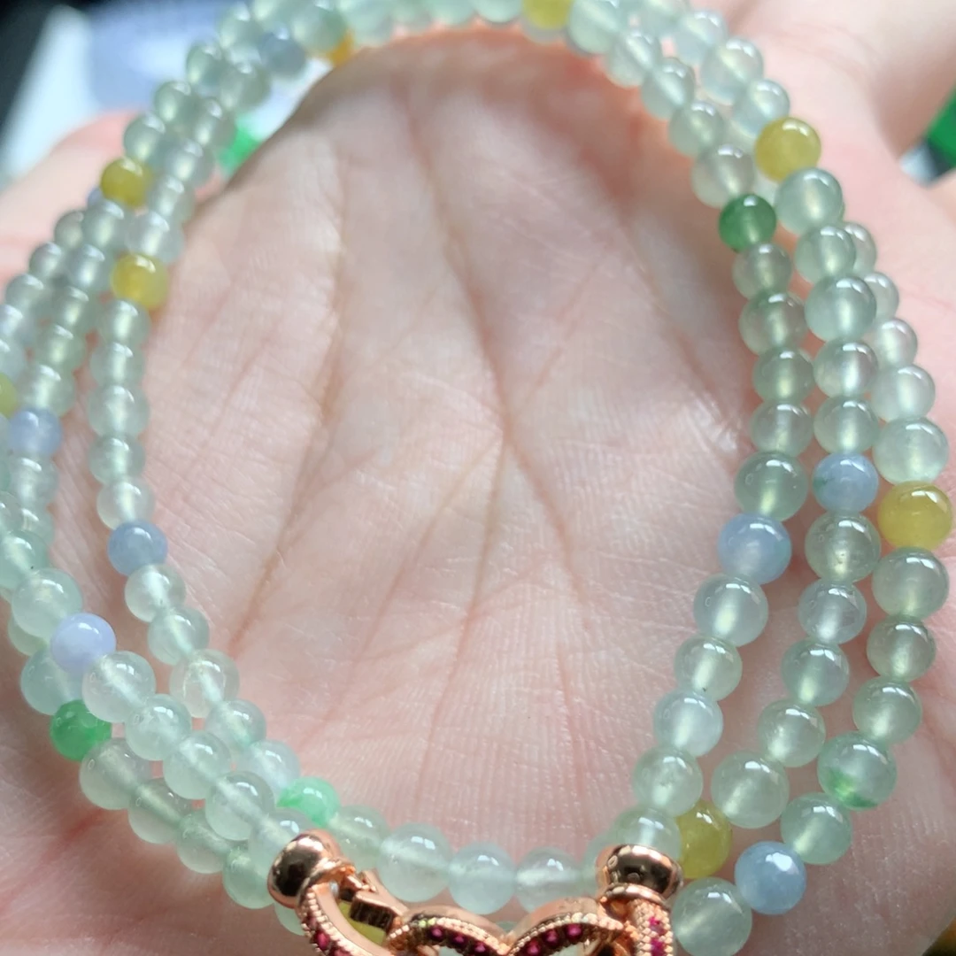 翡翠未镶嵌手链翡翠