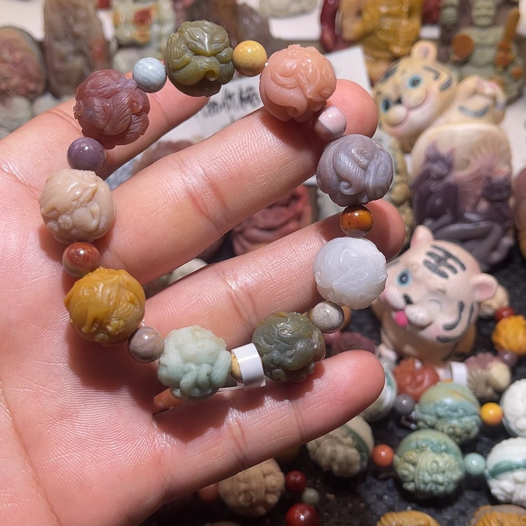 未镶嵌手串石英质玉