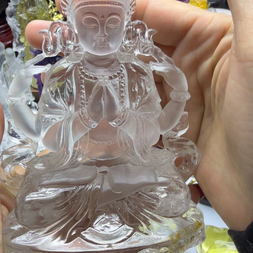 水晶未镶嵌珠宝半成品