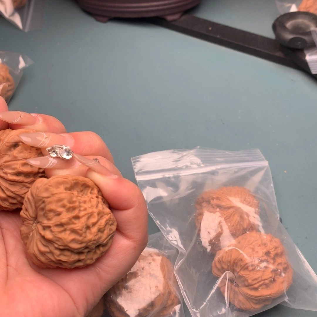 文玩核桃把件全品大 团圆4041