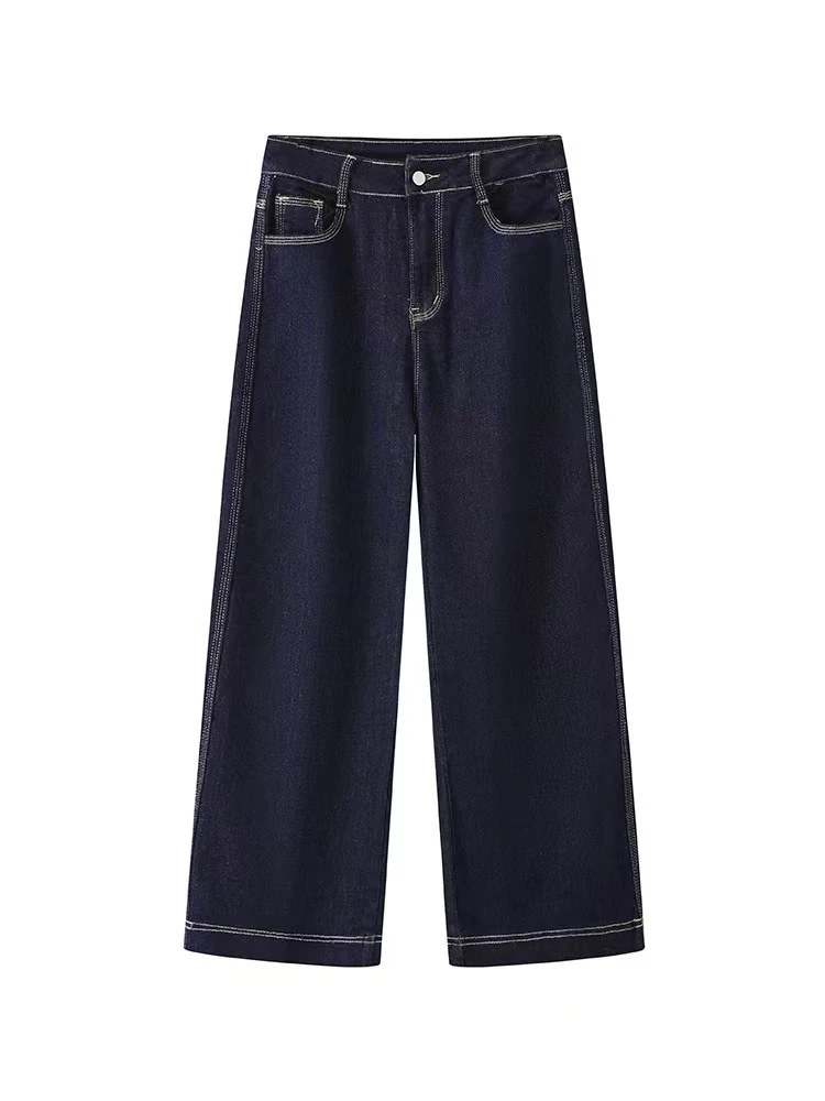 9095【PINGJIE】2025新款牛仔裤）时尚休闲潮流舒适百搭洋气牛仔裤