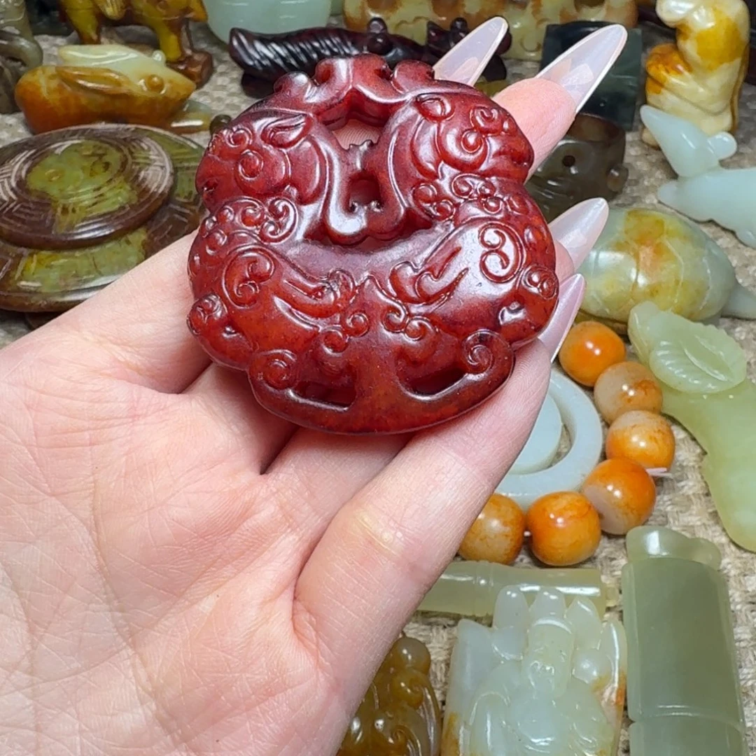 白玉菩提吊坠挂件
