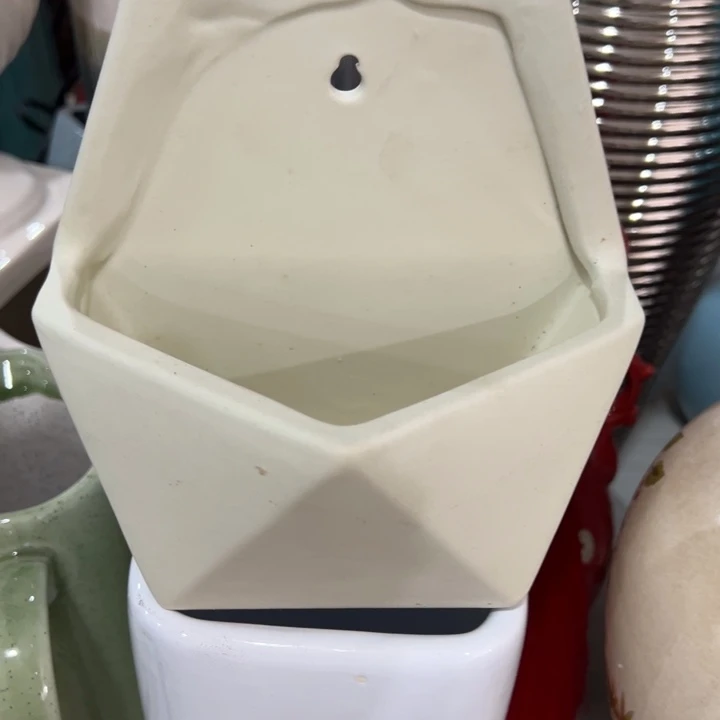 瓷片陶瓷花瓶摆件外贸出口（微瑕）