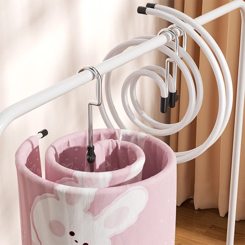 晒被子神器阳台家用大圆形旋转凉晒被套床单专用衣架螺旋式晾衣架