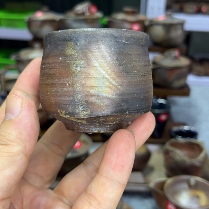 饭***粑备前备前茶杯茶盘