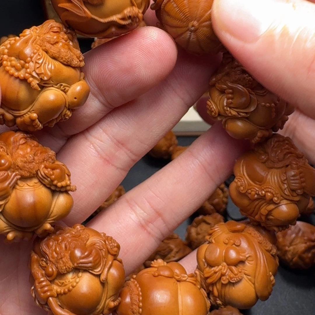 许***成橄榄核手串/手链达摩