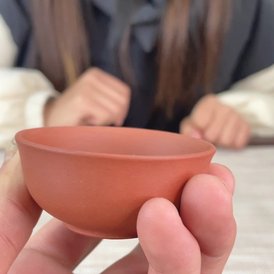 茶杯紫砂紫砂小口杯闪拍4只价格