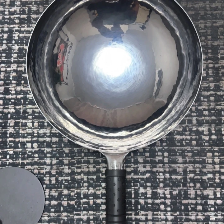*****熟铁手工锻打铁锅34