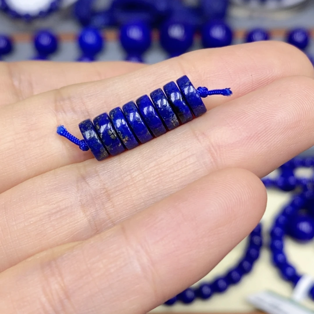 青金石未镶嵌颈饰7