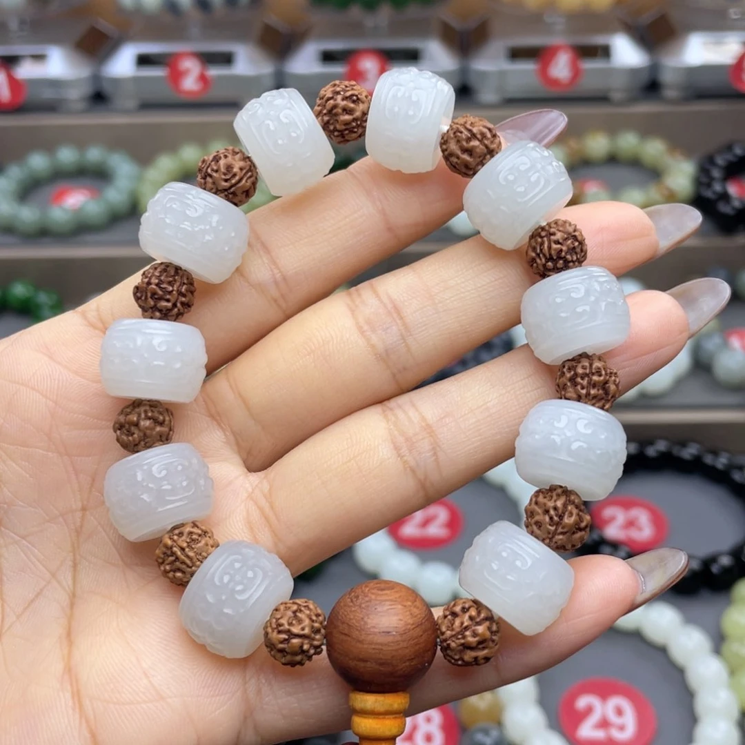 未镶嵌手串和田玉