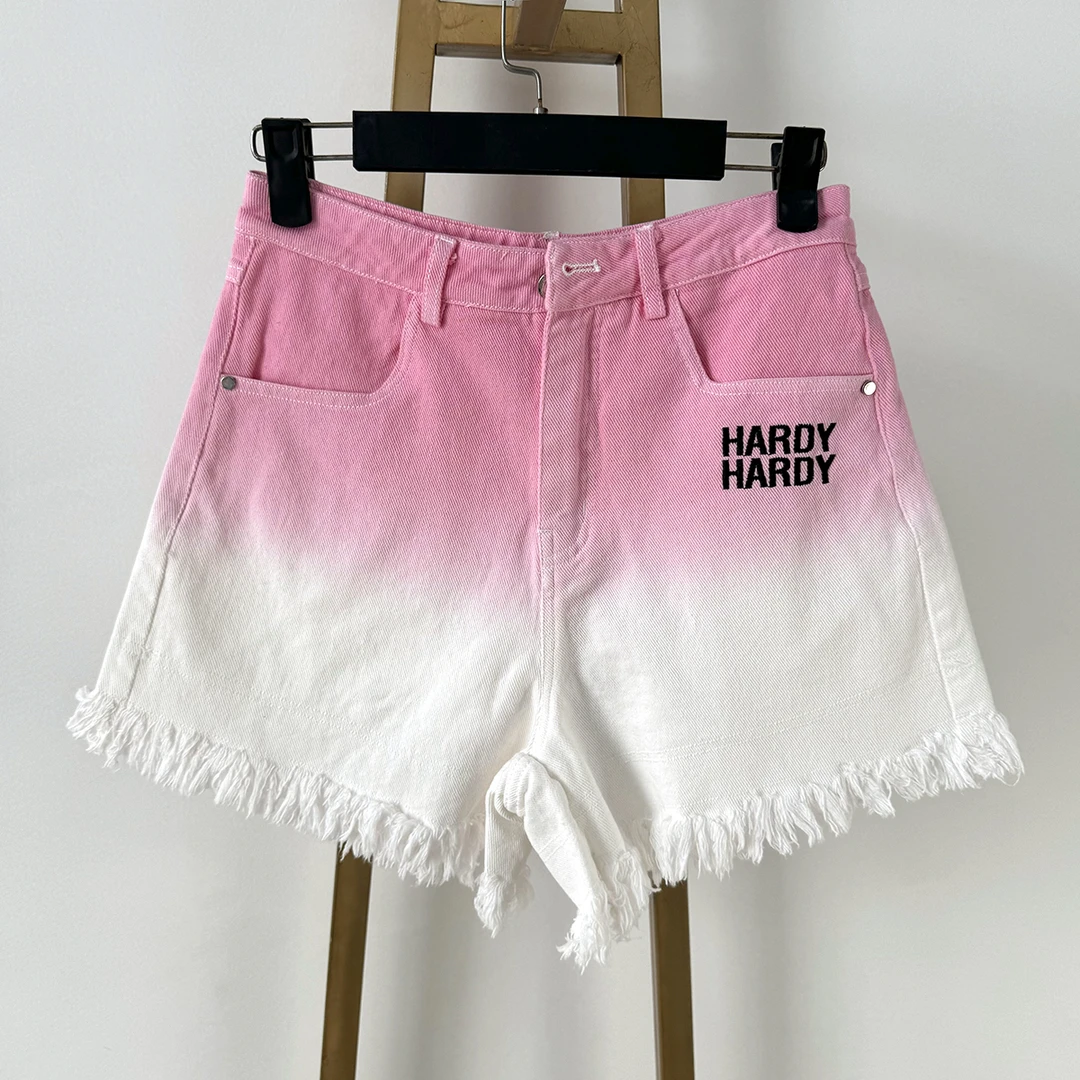 2479夏季新款潮牌纯棉拼色时尚酷辣外穿短裤