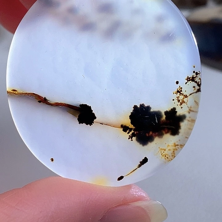 用***9玛瑙/玉髓未镶嵌珠宝奇石