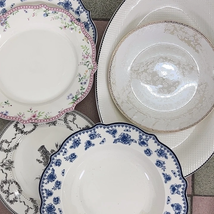 新骨瓷鱼1个草帽1个8寸2个7.5寸2个微瑕尾货完美主义者慎拍