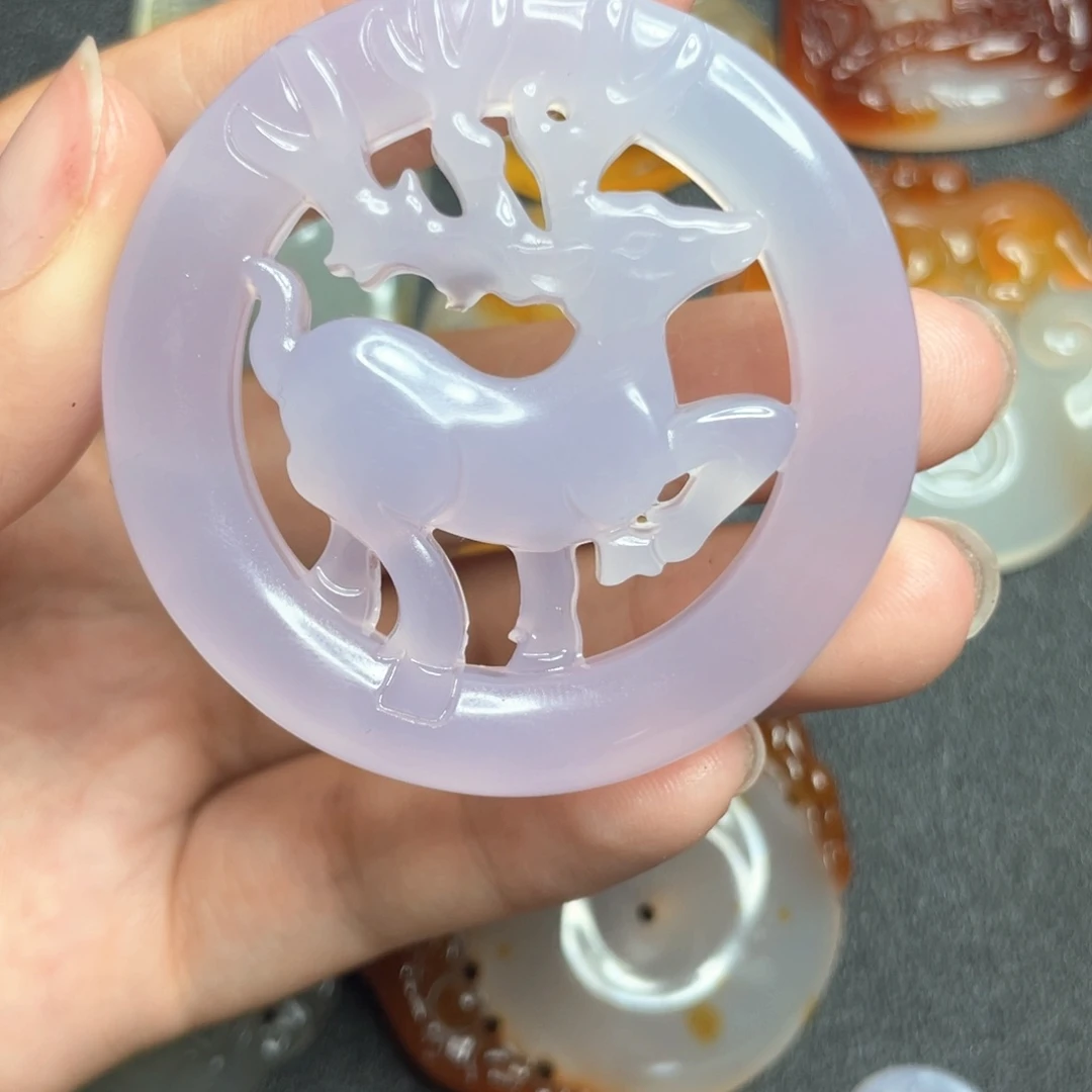未镶嵌颈饰玛瑙/玉髓