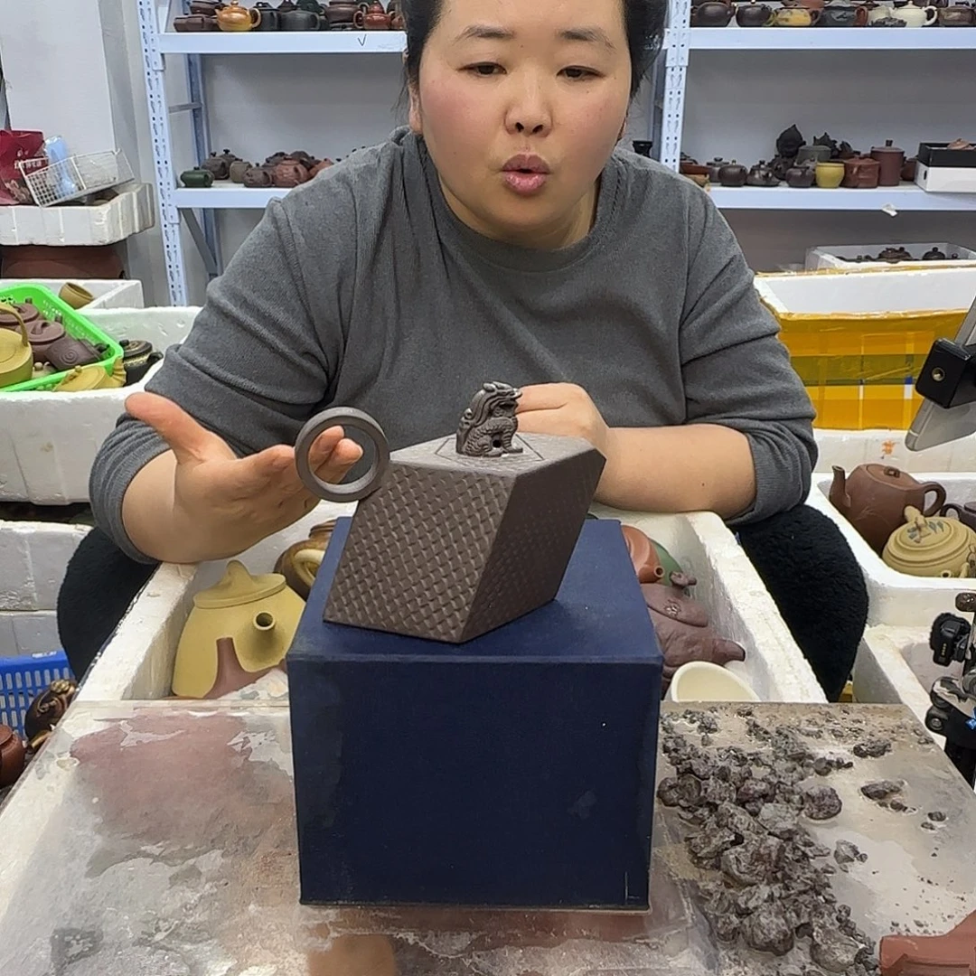 紫砂茶壶宜兴紫砂瑕疵处理