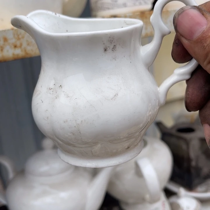 公道杯纯白骨瓷一个