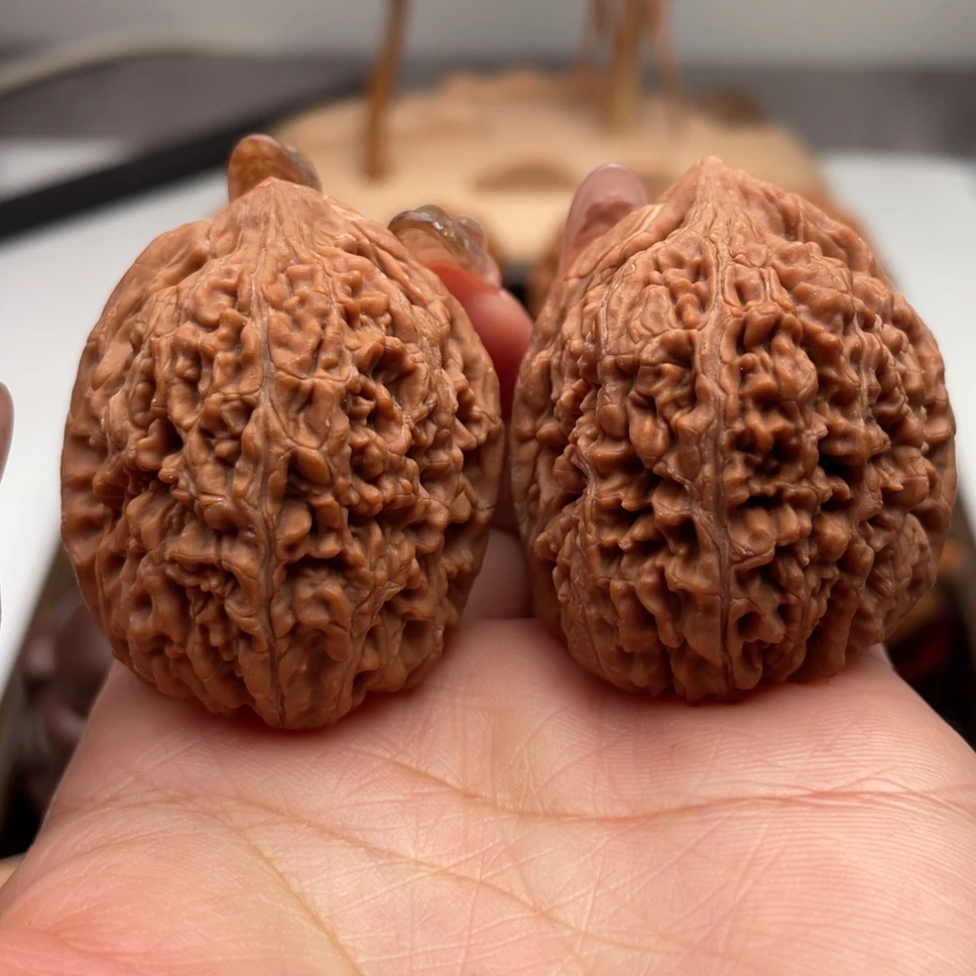 桃核把件秋*蒜头精配36