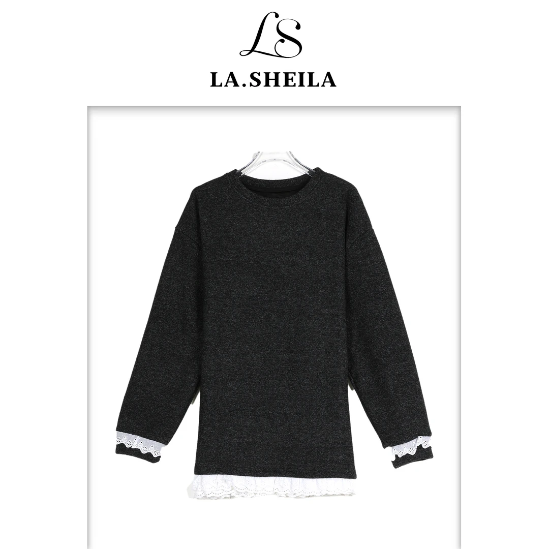 LA.Sheila 重工花边加厚上衣254-SY/1127-938
