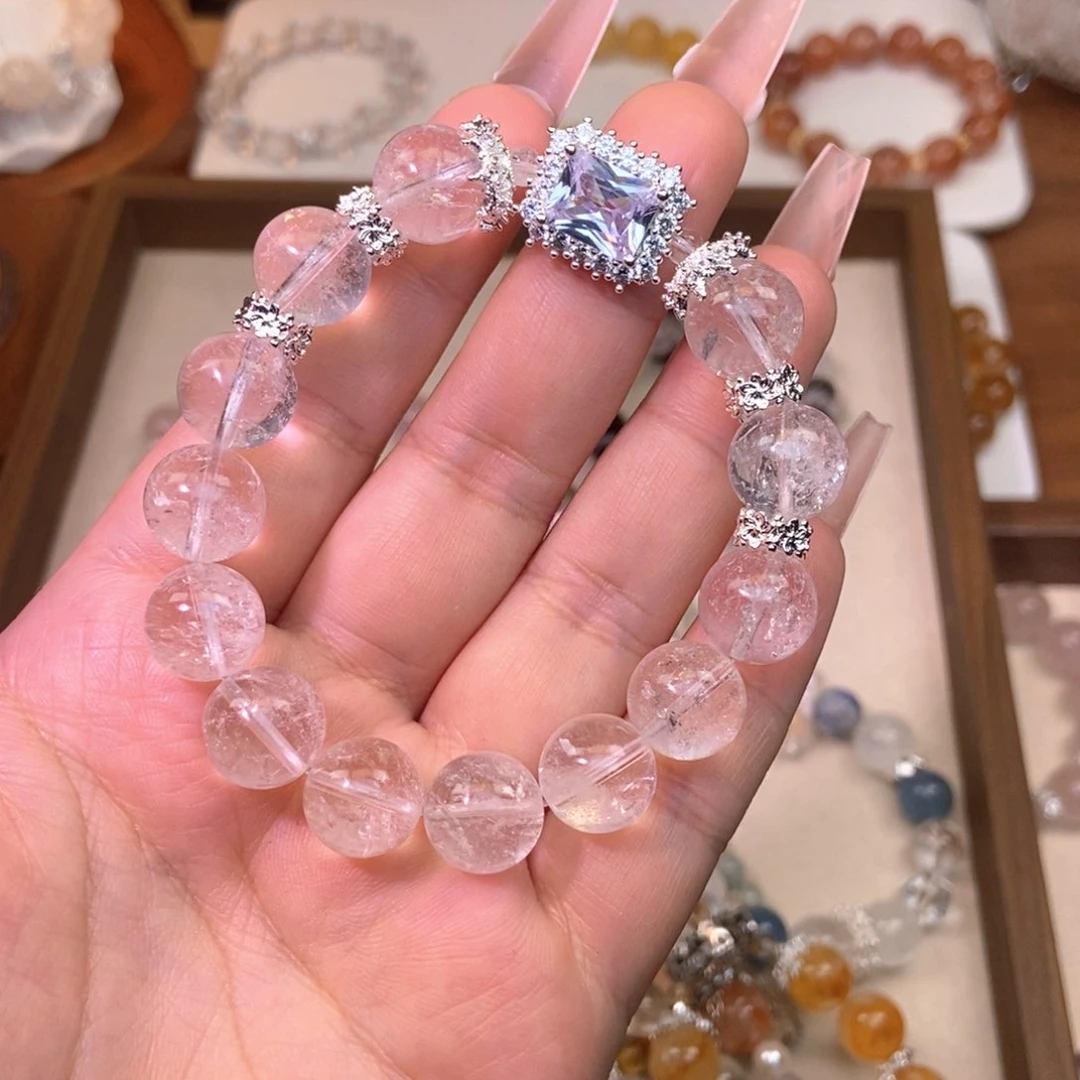 水晶手链未镶嵌白阿塞