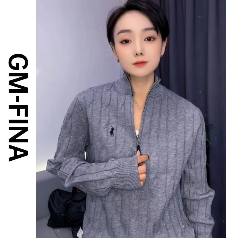 GM-FINA专属男士毛衣秋冬新品时尚立领修身打底衫 78137