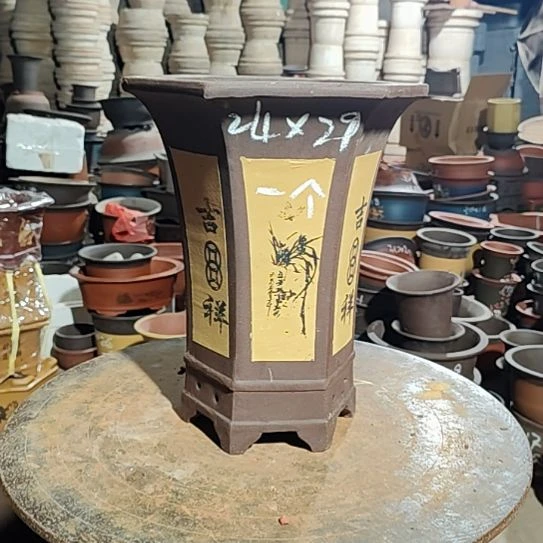 宜兴紫砂花盆清仓处理