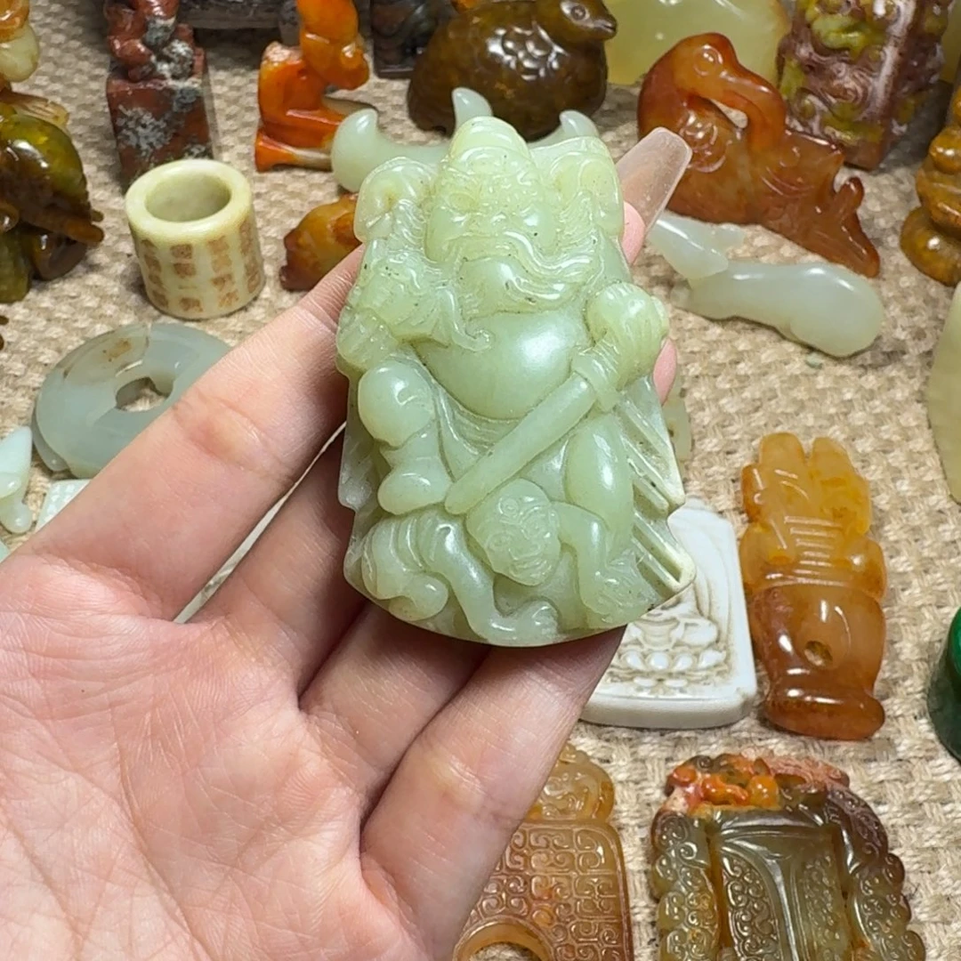 吊坠白玉菩提挂件