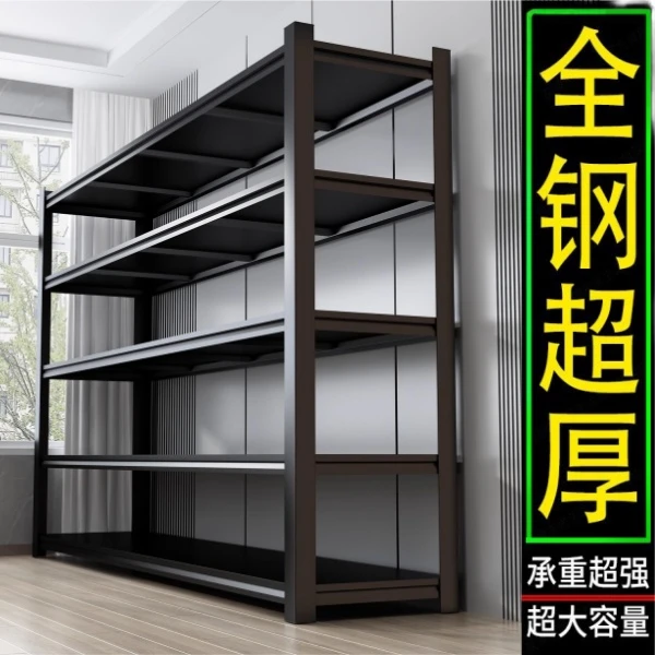 厨房置物架多层落地收纳架多功能家用货架层架微波炉烤箱架子锅架