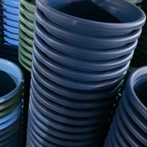 树脂微瑕6号7个无托藏青