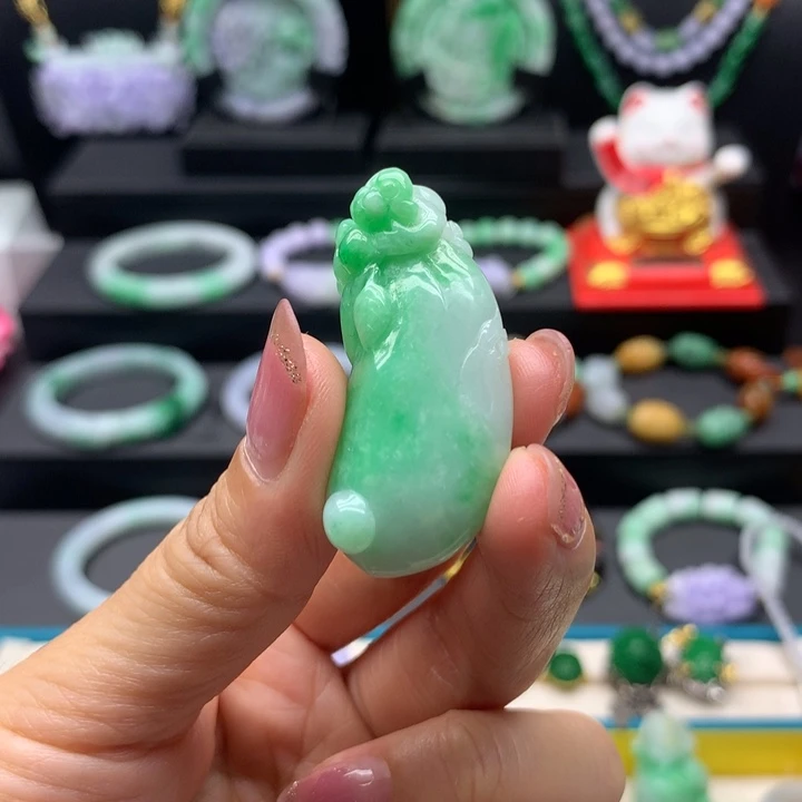 颈饰未镶嵌翡翠翡翠福瓜