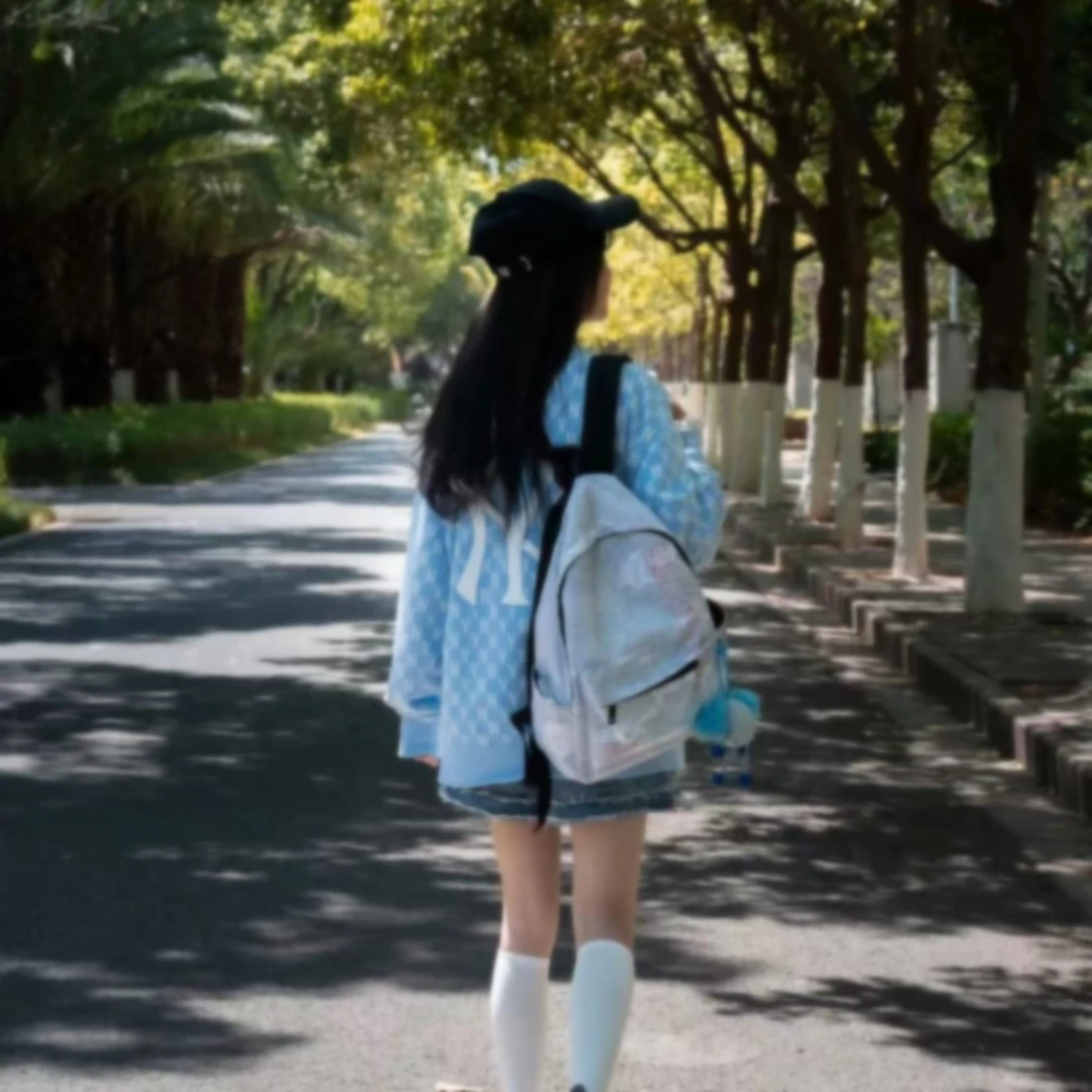 春秋季男女同款情侣背标老花圆领复古运动时尚百搭潮流卫衣10