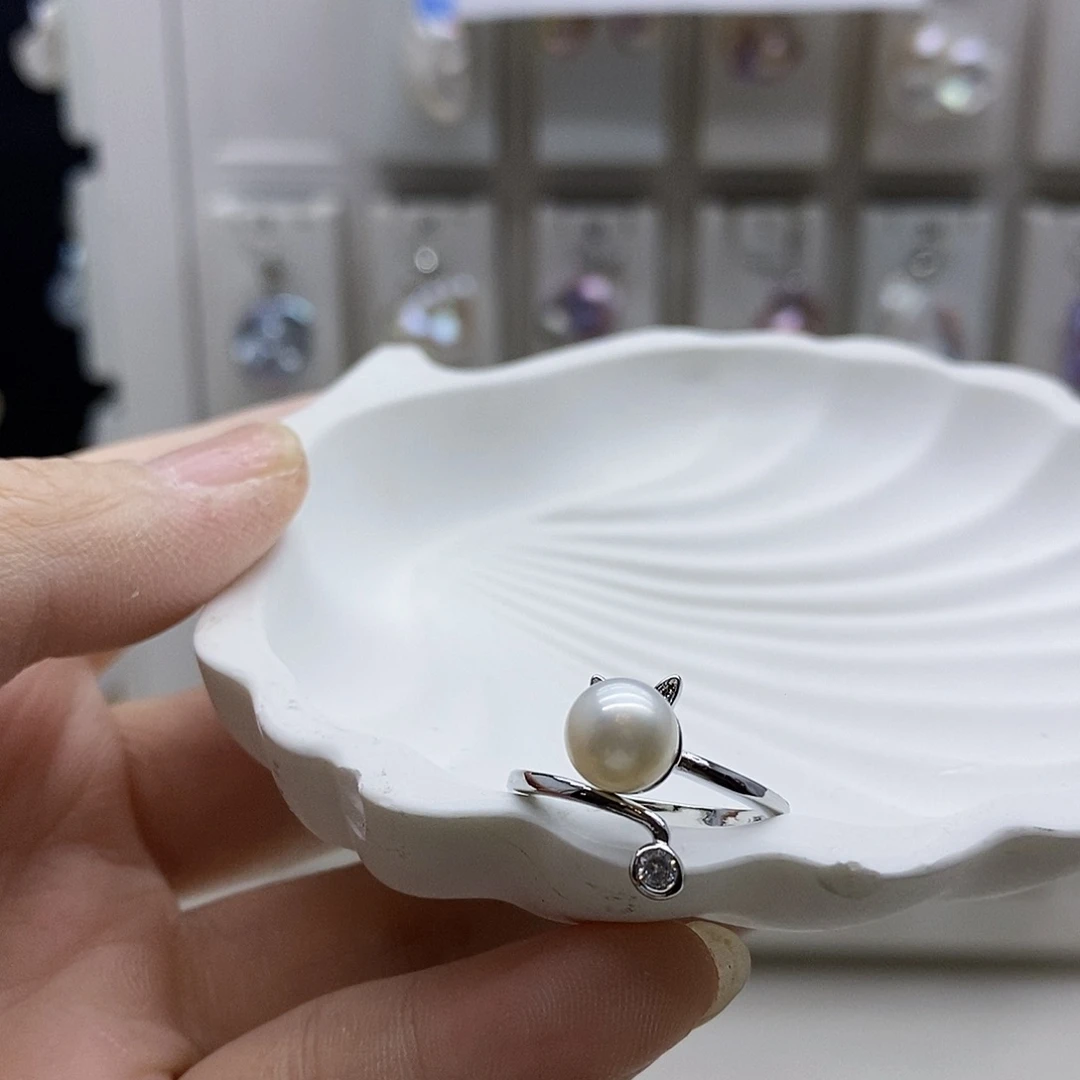 颈饰合金淡水珍珠