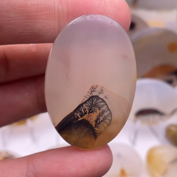 玛瑙/玉髓未镶嵌吊坠(不含链)