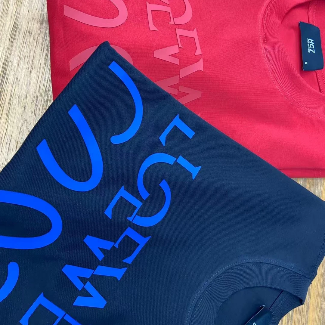 60号链接【罗罗威】重磅潮牌宽松圆领休闲半袖男女同款146